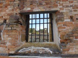 View from the inside of a convict building at Port Arthur