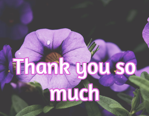 thank you so much