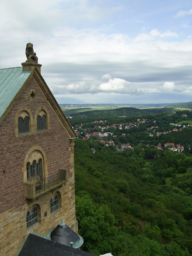The Wartburg Castle in Eisenach, Germany