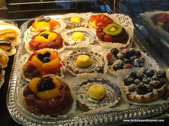 dessert tray at Chobani in NYC