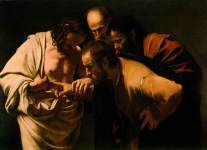 Caravaggio, Oil Painting, The Doubting of St. Thomas