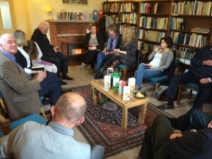 Oxford CWA. In the library. With the lead piping. 