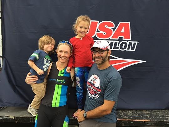 Proud family with inspirational Mom