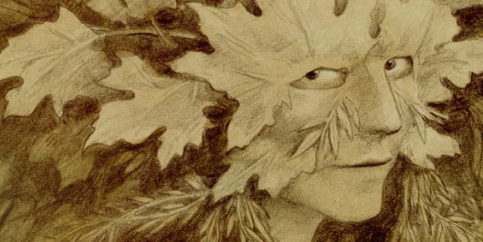 Leaf Mask by Brian Froud