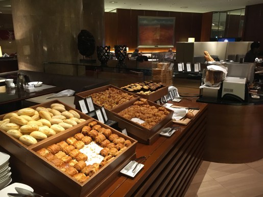 Second floor breakfast spread