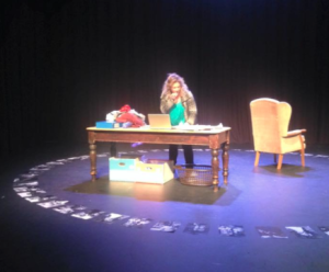 Claire Wyatt plays me in my play 