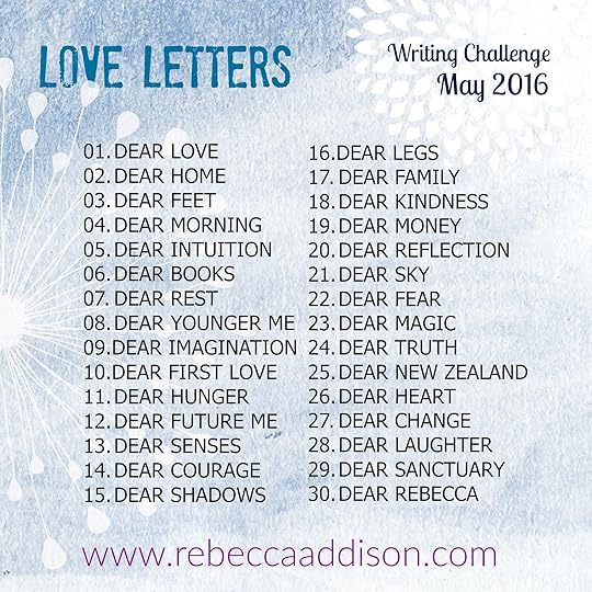 May Writing Challenge