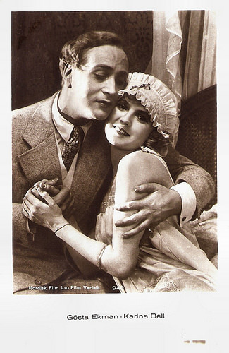 Gösta Ekman and Karina Bell in Klovnen (1926)