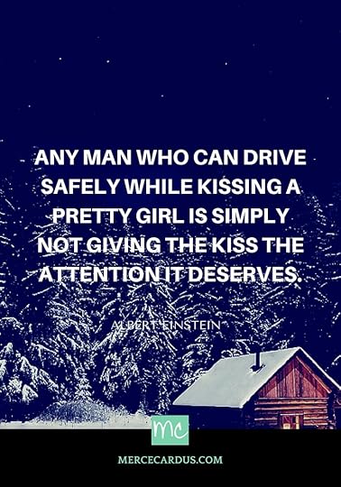 Albert Einstein on kissing