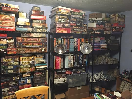 And finally, some shelf porn from my game room. I have only played a fraction of these games over the past few years, I fear. Hope to change that soon.