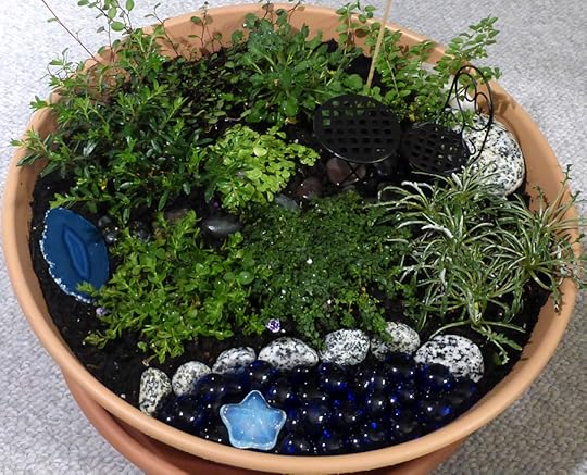 fairy garden with everything added