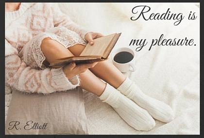 Reading is my pleasure.