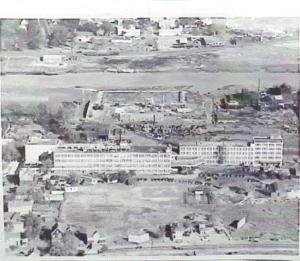 Converse Rubber factory on the malden River