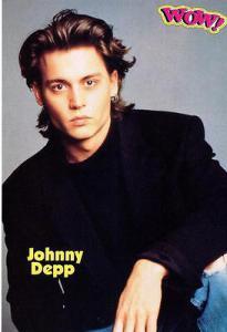 Tiger Beat would tell you why Johnny looks so serious here.