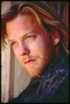 Tiger Beat would tell you what Kiefer is looking at.