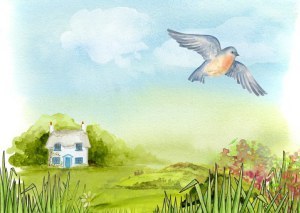 Spring scenery
