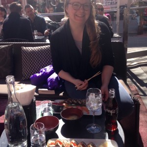 ... Johanna på RAW, en av min favvo-restauranger.