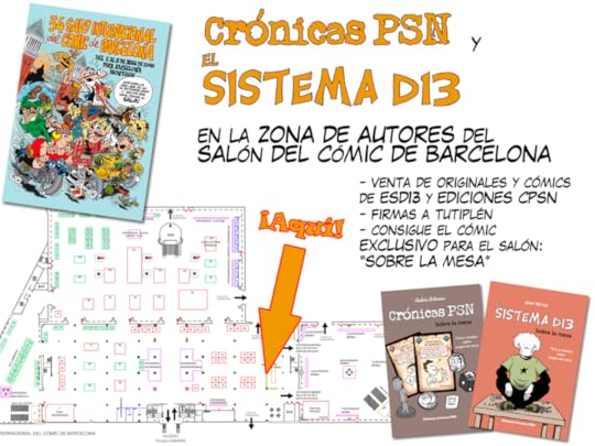 SD13 y CPSN en el salón del cómic