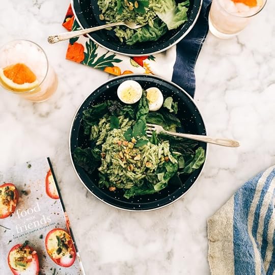 Kale Pesto Pasta Salad