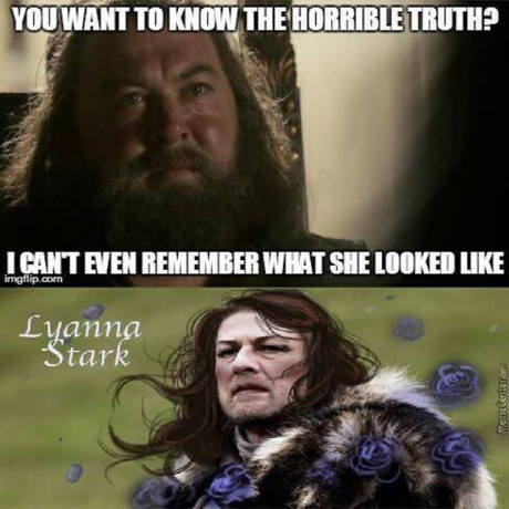 Ned as Lyanna
