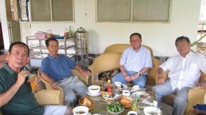 Từ trái: Thân Trọng Minh, Châu Văn Thuận, Lữ Quỳnh, Đỗ Hồng Ngọc Saigon 2.5.2016