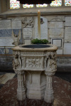 Baptismal font
