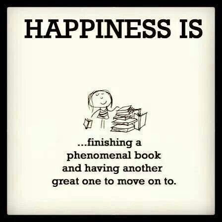 There’s always another great book to read…what are you looking forward to most in your to be read pile?