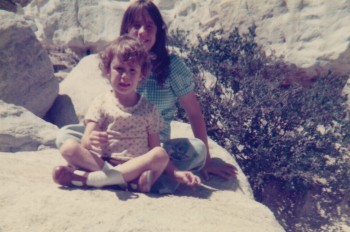 Luanna Reed Rodham and Marcia Reed Meyers-Approx 1976