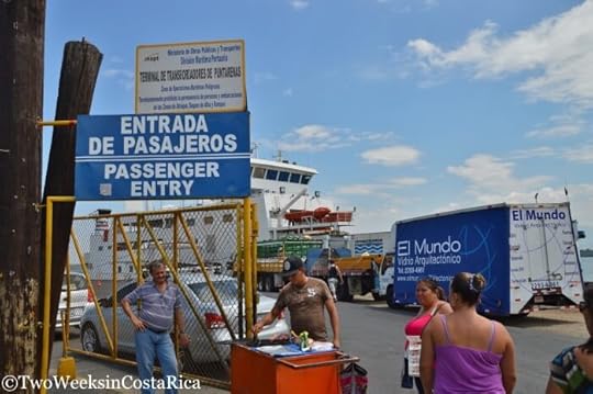 Taking the Puntarenas-Paquera Ferry - How to Drive Aboard | Two Weeks in Costa Rica