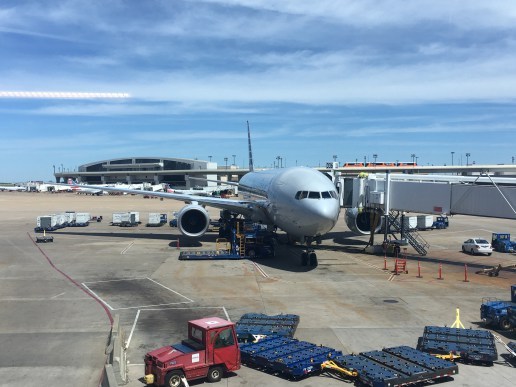 Our bird from Dallas to Tokyo - the old livery