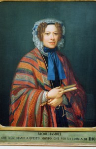 Giulia Colbert Falletti, the last Marchesa of Barolo, in her later years.