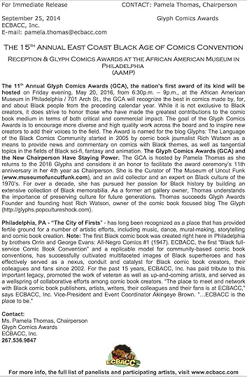 GLYPH Comic AWARDS Release