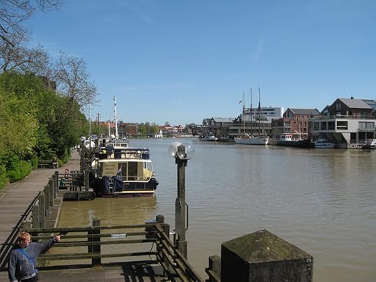 Leer harbour promenade