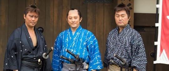 Actores caracterizados como samuráis en unos estudios de cine de Kyoto (WIKIPEDIA)