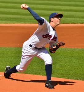 Trevor Bauer by Erick Drost under CC BY 2.0