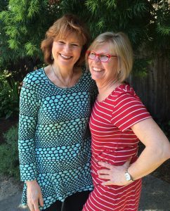 Catherine and Rebecca, April 2016