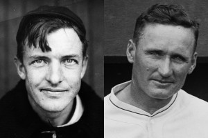 Christy Mathewson and Walter Johnson 