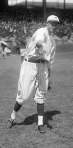 The New York Giants' Jesse Barnes no-hit the Philadelphia Phillies on May 7, 1922.