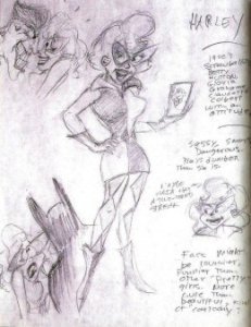 Harley's First Design - By Paul Dini