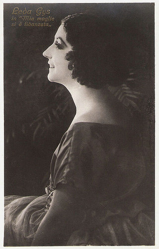 Leda Gys in Mia moglie si è fidanzata (1921)