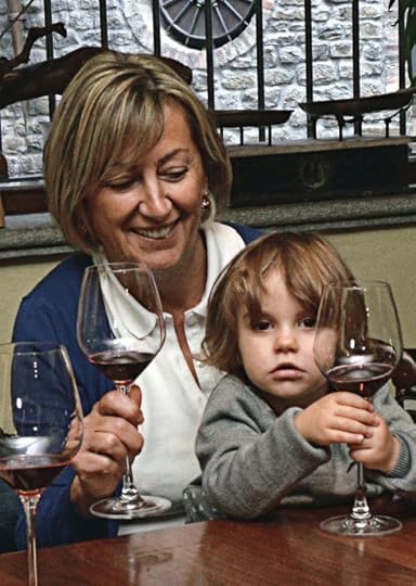 Graziella Deltetto, mama of Carlo, Cristina, and Claudia, and nonna of Lidia (on her lap) and Anna.