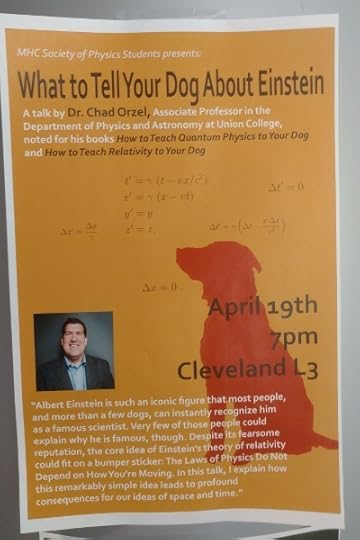Poster for my talk at Mount Holyoke.