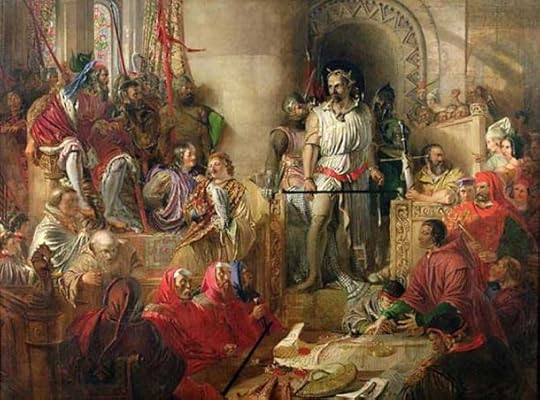 ‘The Trial of William Wallace at Westminster’ (pre-1870) by Daniel Maclise.