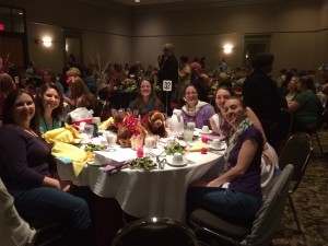 My luncheon table