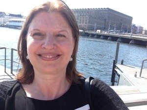 Solen sken så jäkla starkt.