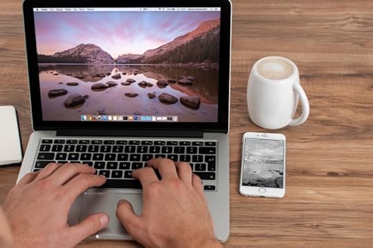 Office workspace, by FirmBee. CC0 public domain via Pixabay.
