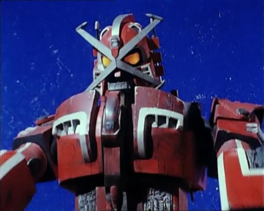 Dai-X Giant Red Robot from Star Fleet