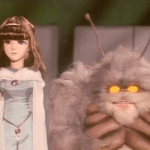 Princess Lamia, with her bodyguard Kirara - Star Fleet