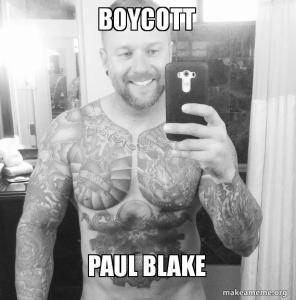 boycott paul blake
