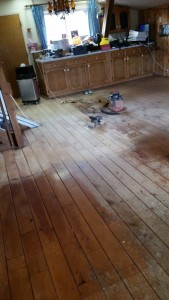 About ten hours of sanding.
